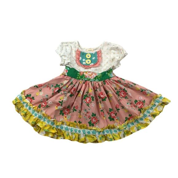 Girls Wildflowers Sweet Pea dress Size 12 months - Picture 1 of 7